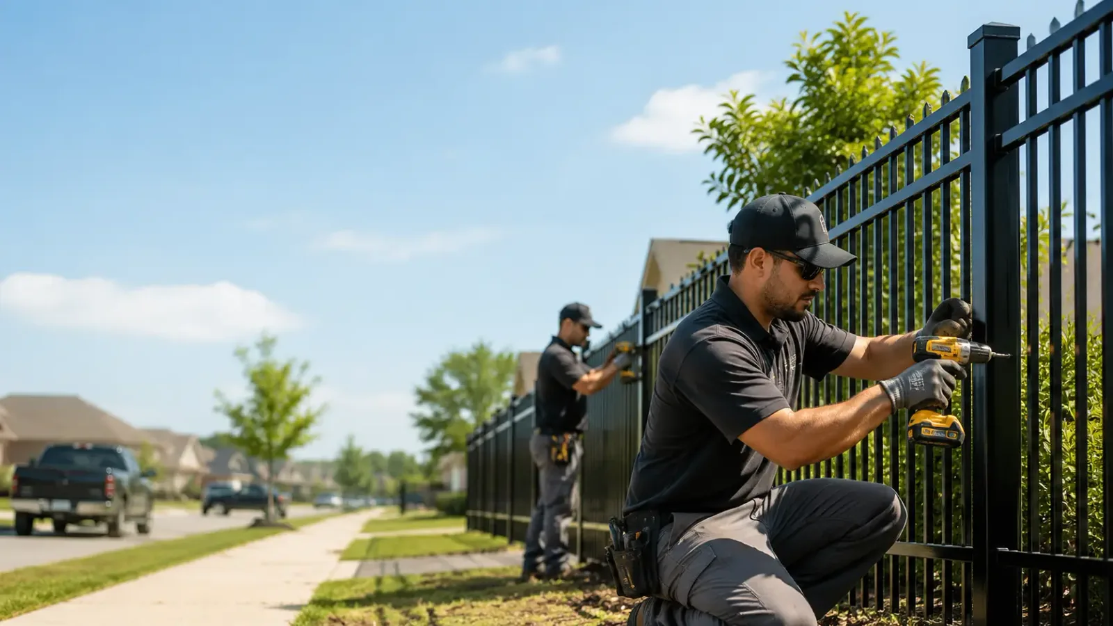 Metal Fence Installation in Olmsted Falls, OH